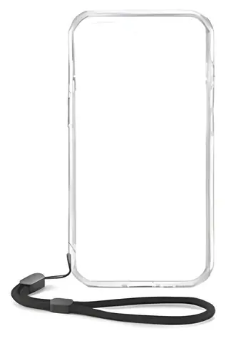Aiino Glassy / Pouzdro / Apple iPhone 16e a 17e / se šňůrkou na zápěstí