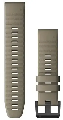 Garmin řemínek QuickFit 22 tmavě pískový / Řemínek / 22 mm / silikonový