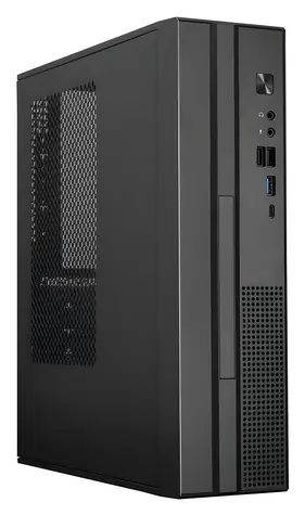 CHIEFTEC DT-10B-300 černá / PC skříň / Mini-ITX / 300W zdroj / USB-C