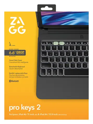 ZAGG Pro Keys 2 černá / Klávesnice / pro iPad Air 11