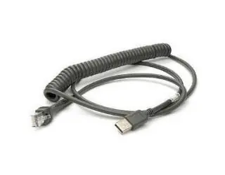 ZEBRA stíněný USB kabel kroucený 3,66 m / Kabel / USB A - RJ-45 / BC1.2 vysoký proud / -30 °C