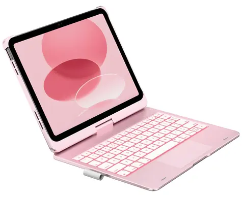 Typecase Flexbook Touch světle růžová / Klávesnicové pouzdro / Apple iPad 11