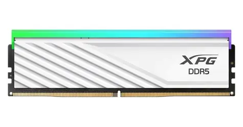 ADATA XPG Lancer Blade RGB 16GB (1x 16GB) DDR5 6400MHz bílá / Operační paměť / CL32 / DIMM / RGB / AMD EXPO