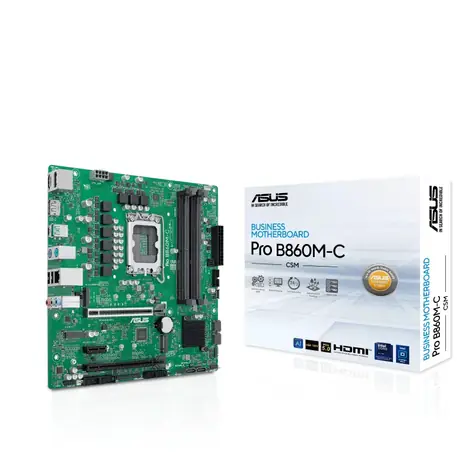 ASUS PRO B860M-C-CSM / Základní deska / Intel B860 / DDR5 / Socket 1851 / mATX