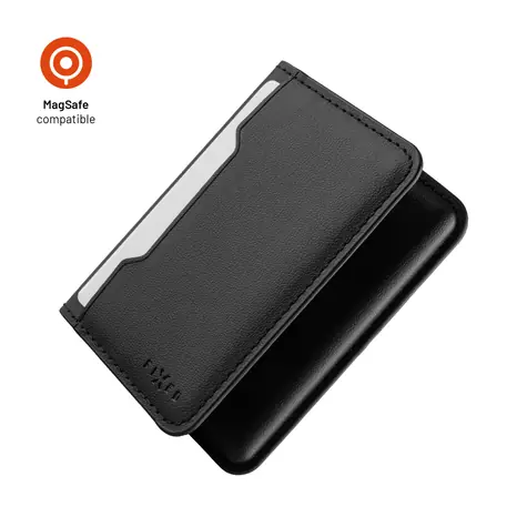 FIXED MagWallet Fold černá / Peněženka / MagSafe / RFID ochrana / 6 karet