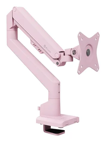 Arozzi Alzare Neo fialová / Stolní držák monitoru / VESA 75-100 mm / do 9 kg / náklon ±45° / otočení 360°