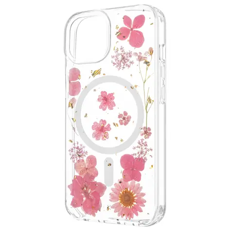 FIXED MagBloom Pink Blossom / Zadní kryt / Apple iPhone 13 / MagSafe