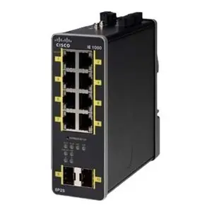 Cisco IE-1000 / Switch / L2 / PoE / 8x FE RJ45 / 2x GE SFP