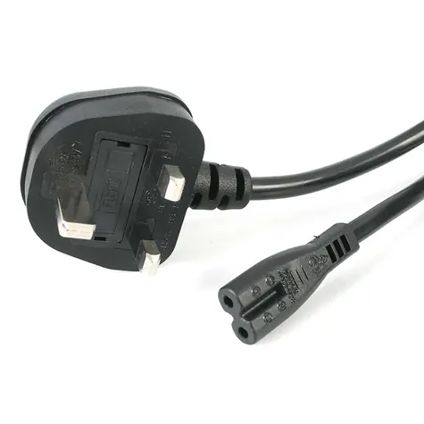 StarTech UK - C7 1m černá / Napájecí kabel / 250 V / 2,5 A