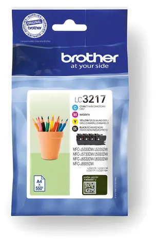 Brother LC-3217VAL / Sada inkoustových cartridge / 4 barvy / pro MFC-J6930DW/MFC-J5930DW/MFC-J5730DW a další