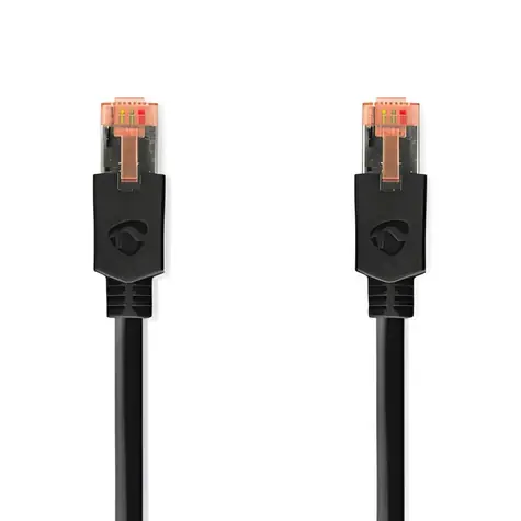 Nedis CAT6 antracitová / Síťový kabel / F/UTP / RJ45 - RJ45 / 5 m / LSZH