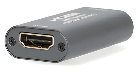 Nedis HDMI repeater antracit / Repeater HDMI / 40 m / 4K 60Hz / 18 Gbps
