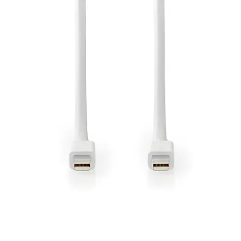 Nedis Mini DisplayPort 1.4 bílá / Kabel / Mini DisplayPort - Mini DisplayPort / 48 Gbps / 2 m