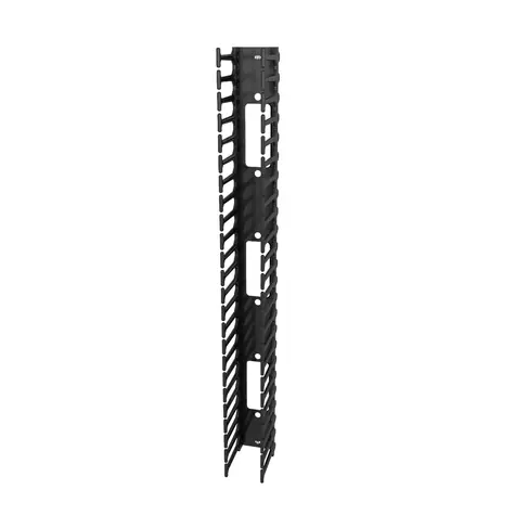 Vertiv Vertikální kabelový organizér 800 mm / Kabelový organizér / 48U / černá / kov
