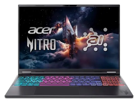 Acer Nitro 16S AI (AN16S-61-R4NP) černá / Herní notebook / AMD Ryzen AI 9 365 / 16