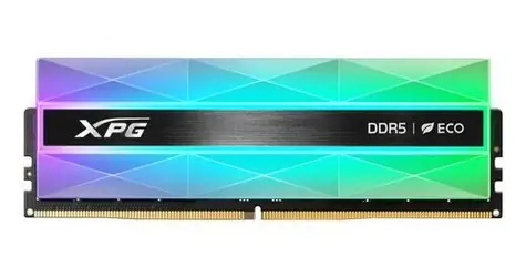 ADATA Lancer Neon RGB 32GB (2x 16GB) stříbrná / Paměť RAM / DDR5 / 6400 MHz / CL32 / DIMM / AMD EXPO / XMP 3.0