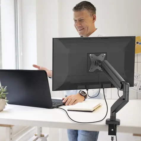 J5Create Ergonomický držák monitoru černá / Držák monitoru / 17-32