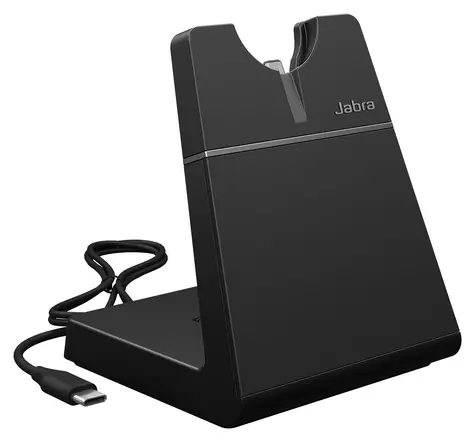 Jabra Engage SE Convertible stolní stojan černá / Stolní stojan pro sluchátka / Convertible / USB-C