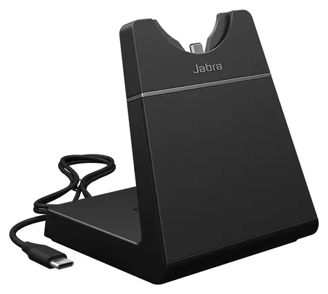 Jabra Engage SE stolní stojan černá / Stolní stojan pro sluchátka / Stereo/Mono / USB-C