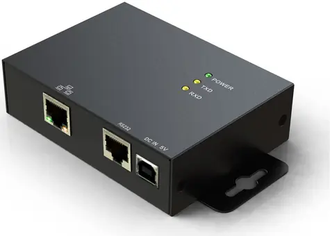PowerWalker SNMP Box černá / SNMP modul pro UPS / RS-232 / USB / webové rozhraní