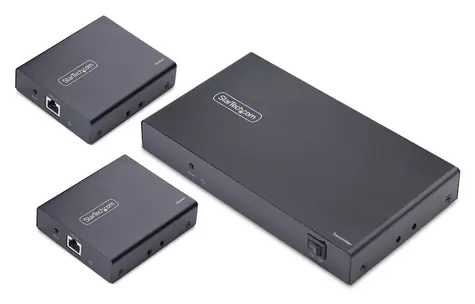 StarTech 4K7014IC-EXTEND-HDMI černá / HDMI extender/splitter / 4K 60Hz / 1 vysílač, 4 přijímače