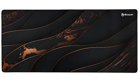 Arozzi Zona XL Black Gold / Herní podložka pod myš / 900 x 420 x 4 mm / voděodolná