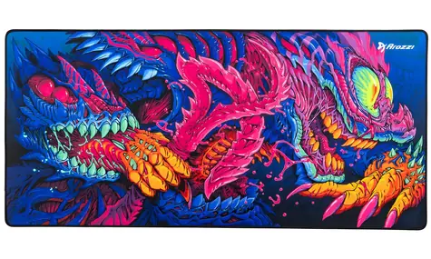 Arozzi Zona Grime Dweller / Herní podložka pod myš / XL / 900 x 420 x 4 mm / voděodolná