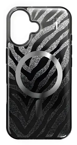 iDeal of Sweden Fashion Clear Case iPhone 17 Zebra Mystique / Ochranný kryt / MagSafe