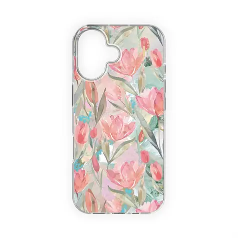 iDeal Fashion Clear Case iPhone 17 Tulip Bloom / Kryt / MagSafe