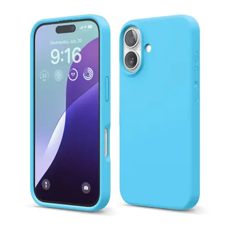 Elago Silicone Case Ocean Blue / Silikonový kryt / Apple iPhone 16