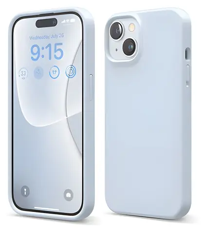 Elago Silicone Case světle modrá / Silikonový kryt / Apple iPhone 15