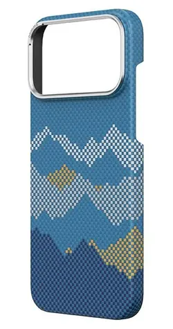 Comma Woven Kevlar Magnetic Shockproof Case Mountain View / Zadní kryt / iPhone 17 Pro Max / Kevlar / magnetický