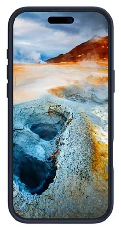 dbramante1928 Iceland Ultra D3O modrá / Zadní kryt / MagSafe / iPhone 16 Plus / plast