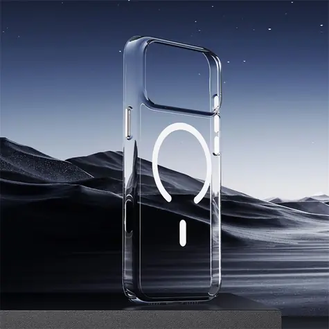 Comma Glass Series Magnetic Case pro Apple iPhone Air čirá / Kryt / Magnetický