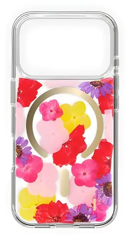 iDeal Fashion Clear Case Tropical Floral iPhone 17 Pro / Ochranný kryt / MagSafe