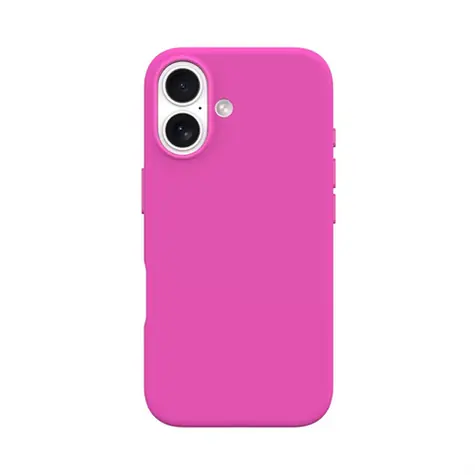 Devia Nature Series růžovočervená / Kryt / Apple iPhone 16 / Silikonový / Magnetický