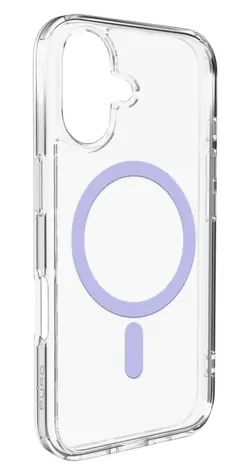 Puro Lite Mag transparentní/růžová / Pouzdro / MagSafe / iPhone 17