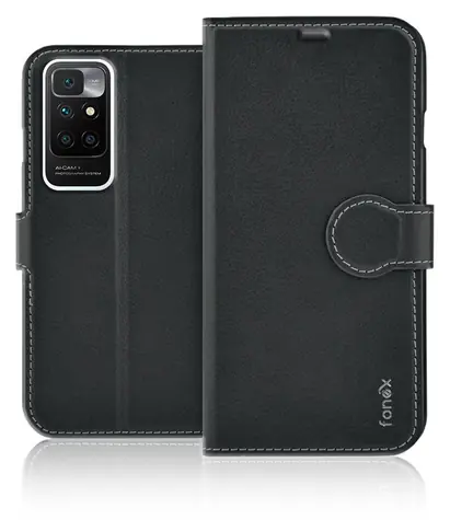 Fonex Book Identity černá / Pouzdro typu kniha / Xiaomi Redmi 10