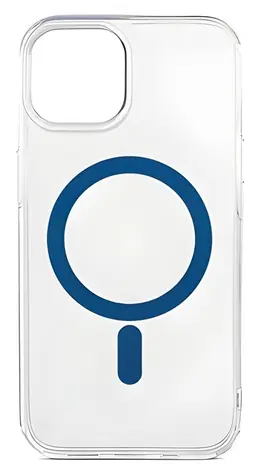 Aiino Frozen Case iPhone 15 Plus modrá / Kryt / S magnetem