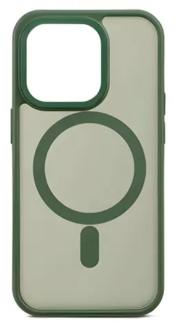 Aiino Berry zelená / Pouzdro / s magnetem / Apple iPhone 15 Pro