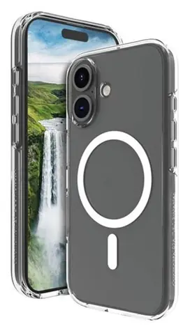 dbramante1928 Iceland Ultra průhledná / Zadní kryt / MagSafe / iPhone 16 / D3O / plast