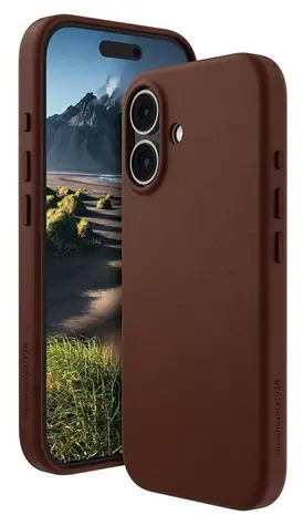dbramante1928 Roskilde 2 tmavě béžová / Zadní kryt / MagSafe / iPhone 16 Plus / kůže