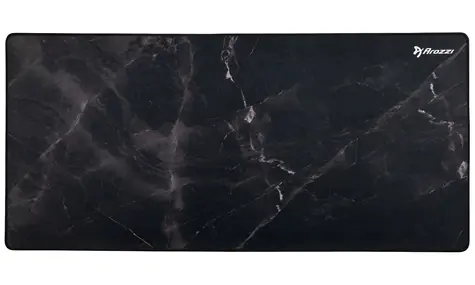 Arozzi Zona Black Marble / Herní podložka pod myš / XL / 900 x 420 x 4 mm / voděodolná
