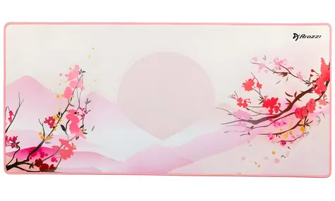 AROZZI ZONA Mousepad XL Sakura / Herní podložka pod myš / 900 x 420 x 4 mm / voděodolná