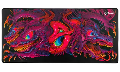 Arozzi Zona Crawling Chaos / Herní podložka pod myš / XL / 900 x 420 x 4 mm / voděodolná