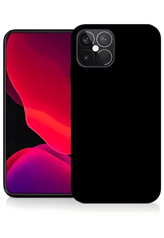 Fonex TPU pouzdro pro Apple iPhone 12 Pro Max černá / Pouzdro / TPU gelové