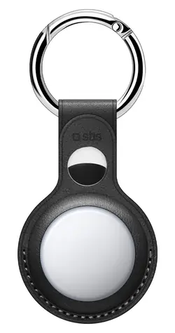 SBS pouzdro PU pro Apple AirTag černá / Pouzdro / pro Apple AirTag