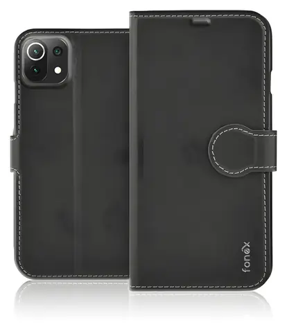 Fonex Book Identity černá / Pouzdro typu kniha / Xiaomi Mi 11 Lite 5G
