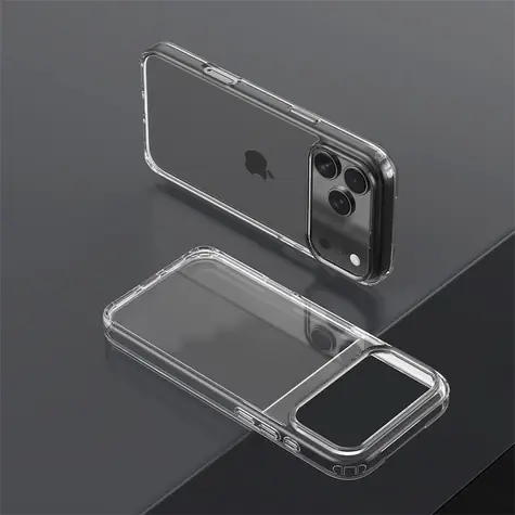 Devia Pure Clear Shockproof čirá / Kryt / Apple iPhone 17