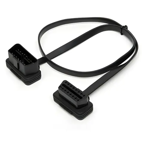 Prodlužovací kabel OBD II 60 cm / Prodlužovací kabel / 16pin samec - samice / 12V